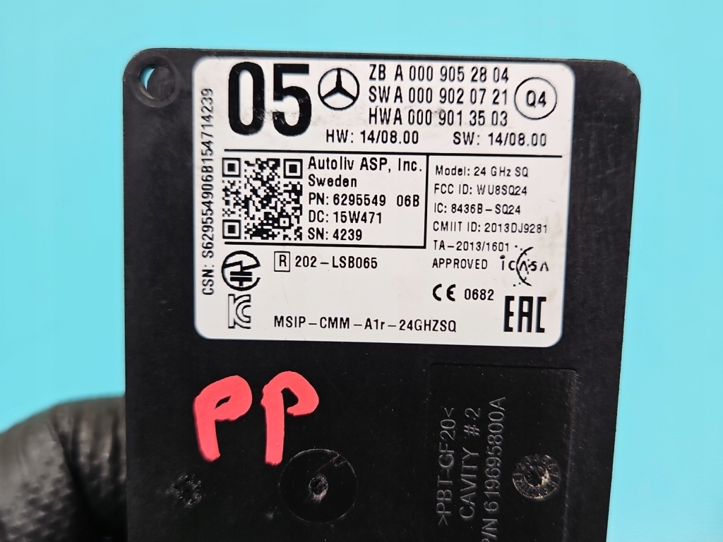 фото №3, Блок керування модуль радар distronic mercedes w212 a0009052804