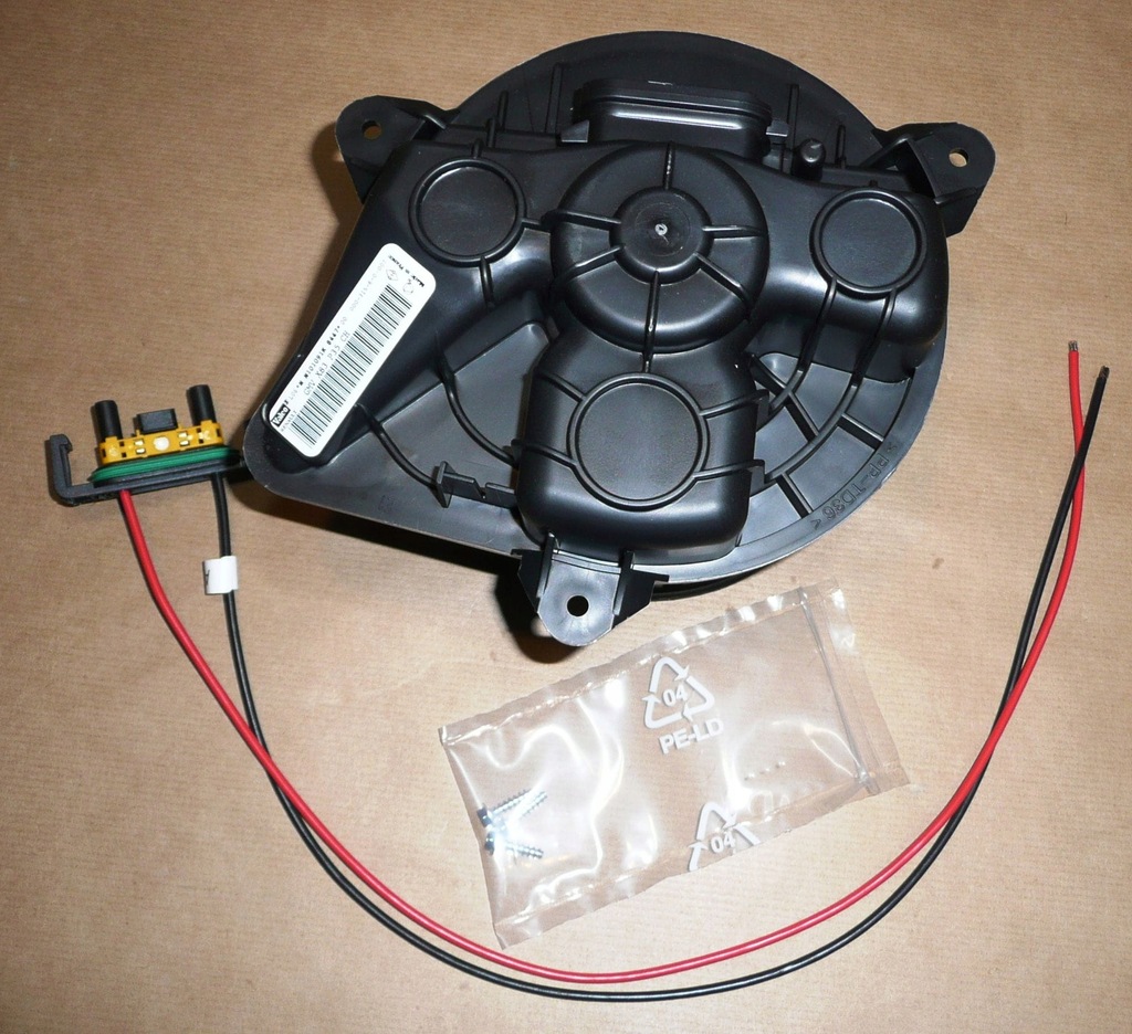 фото №3, Воздуходувка отопителя renault trafic ii 7701208225