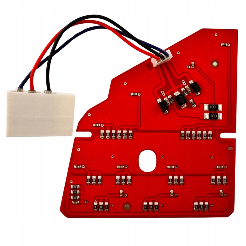 фото №4, Модуль driver пластина led ремонт лампа задніх nissan qashqai j10 lift лівий