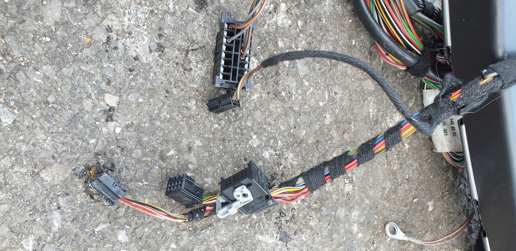 фото №8, Джгут електропроводка роз'єми панелі консолі mercedes s w221 оригінальний номер eu