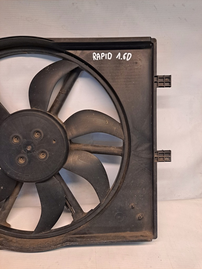 фото №4, Вентилятор радіатора skoda rapid 1,6 tdi 6c0121207 6r0959455f