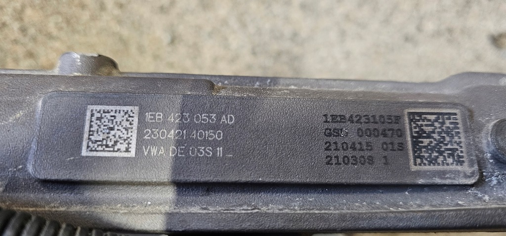 фото №7, Трансмісія рейка рульова vw id.3 id.4 id.5 q4 1eb423053ad