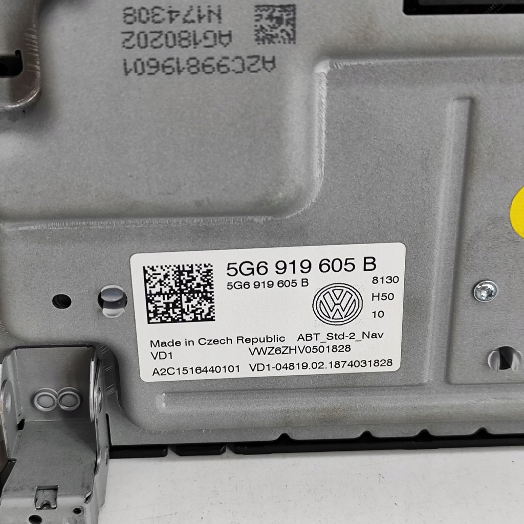 фото №8, Volkswagen golf vii 2018 монітор / дисплей / екран