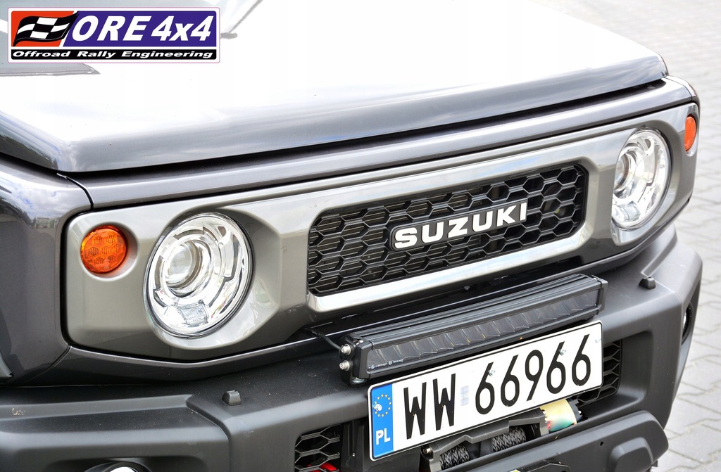 фото №8, Передний решётка радиатора / решётка радиатора защита радиатора suzuki jimny новый jb74 ore4x4