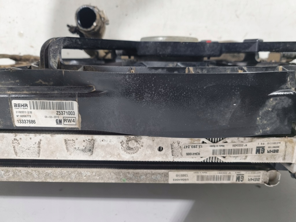 фото №5, Opel meriva b радиатор 1.4t комплект оригинал