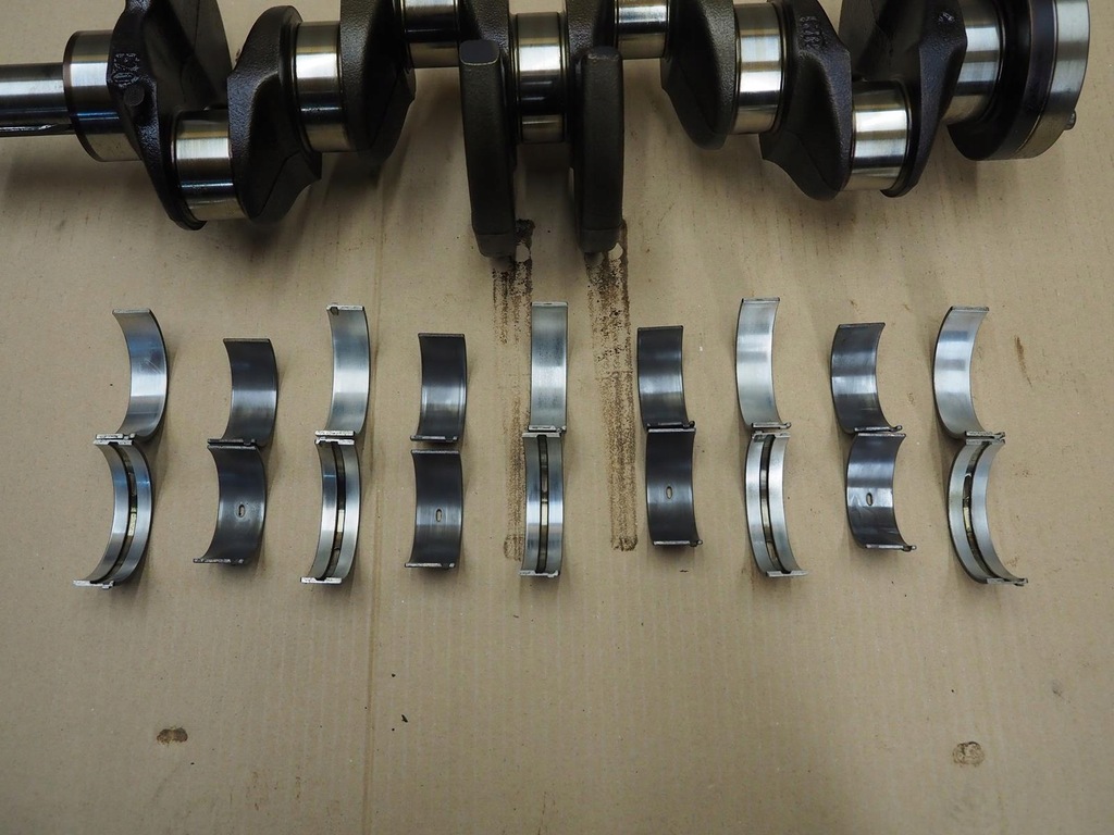 фото №8, Mercedes w203 2.0 wał коленчатый вкладыши 111951