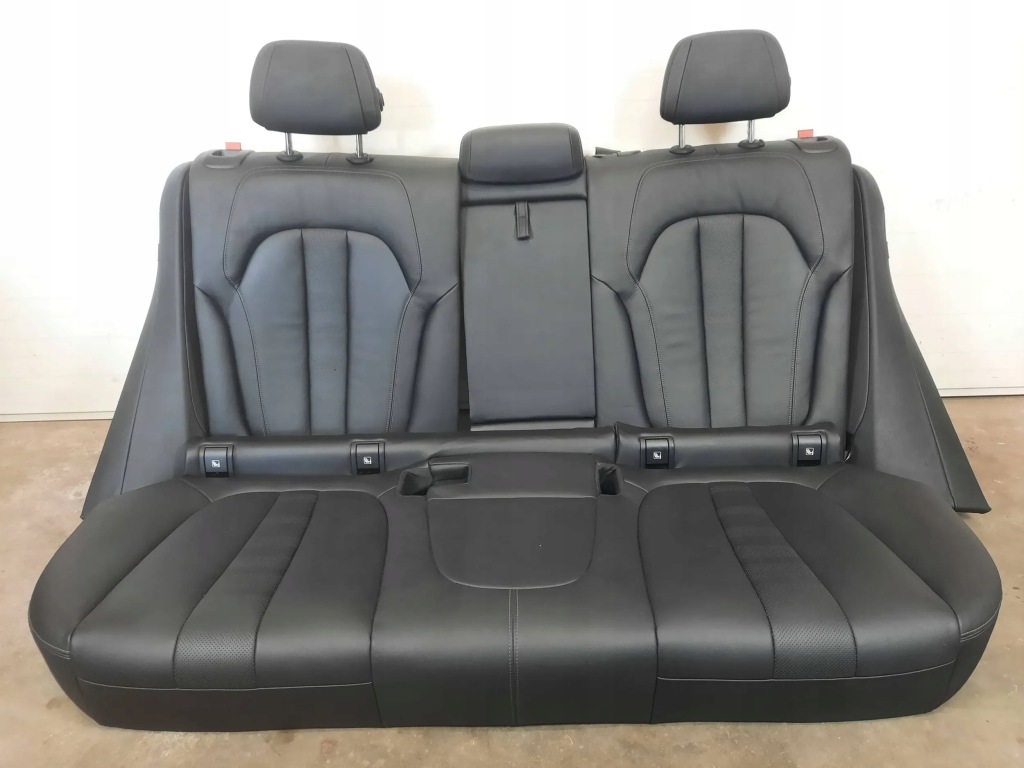 фото №16, Сидіння заднє сидіння середина wnątrze обшивки тунель чорні bmw x5 g05