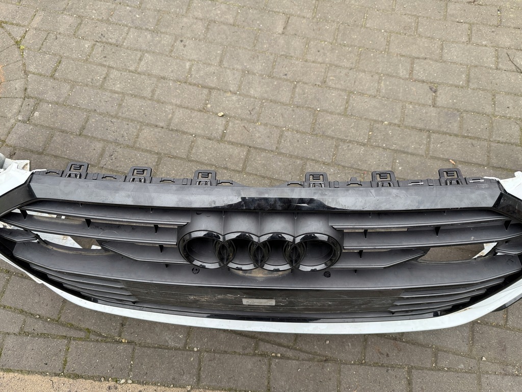 фото №8, Бампер передній перед решітка радіатора black audi a6 c8 ls9r s-line shadow радар oem