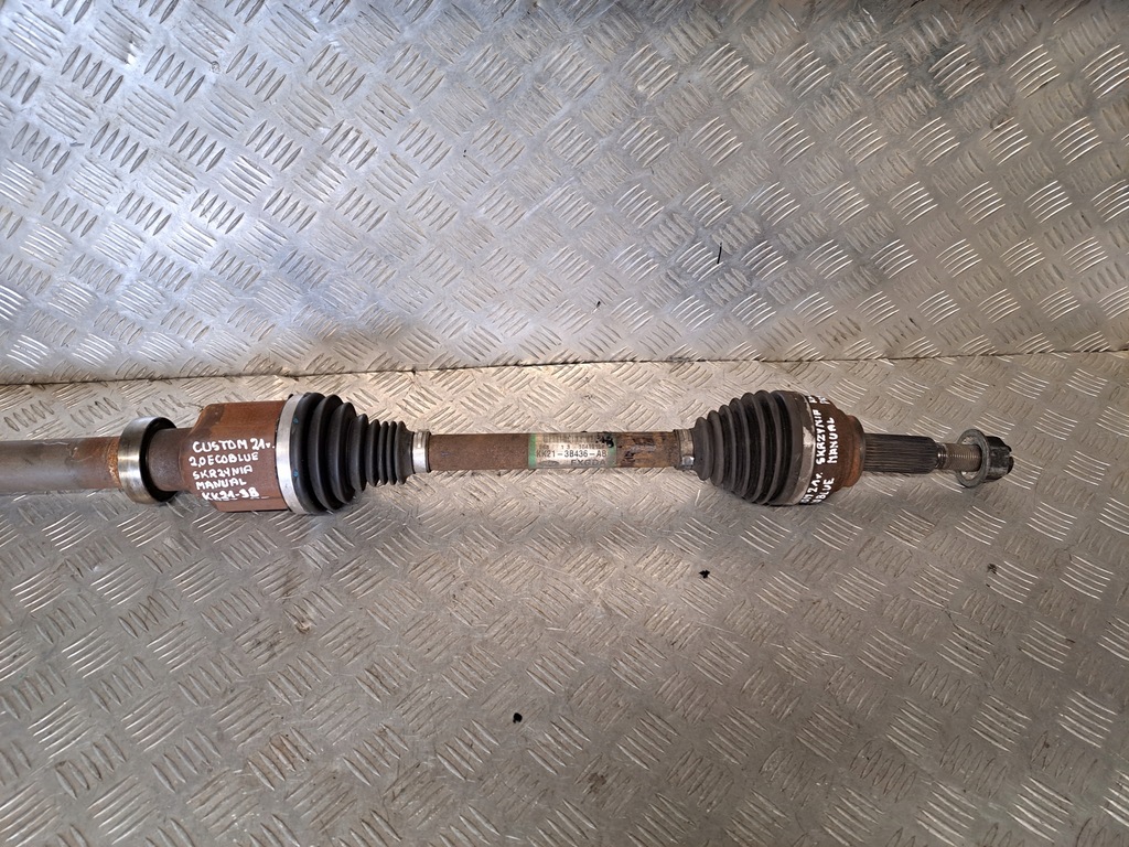 фото №7, Ford transit custom 2.0 ecoblue привідний вал права перед