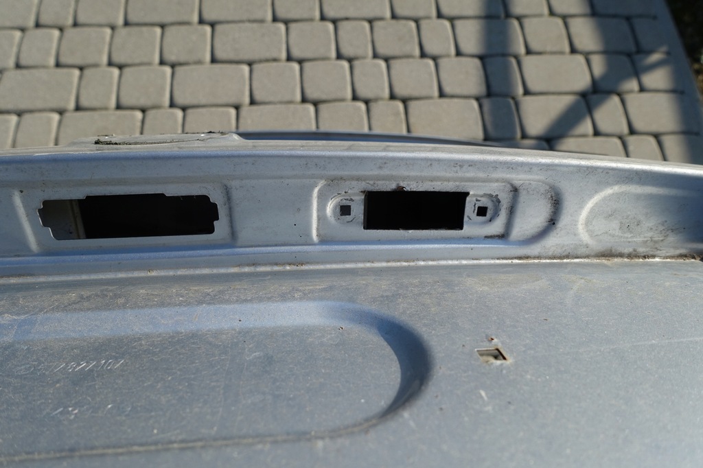 фото №6, Skoda roomster крышка багажника задняя задняя серебристая