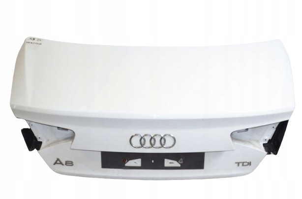 фото №1, Audi a8 4h d4 кришка багажника задня білий