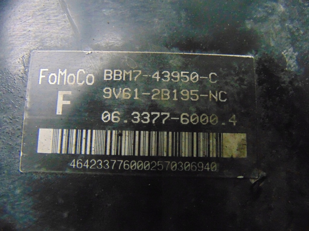 фото №7, Насос тормозная усилитель тормозов mazda 3 bl 1.6 citd 2009-