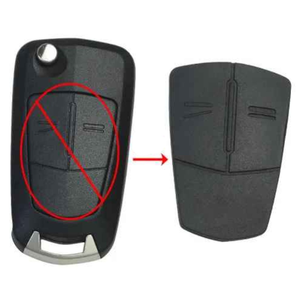 фото №1, Гумка pilot ключ кнопки opel 2 кнопки