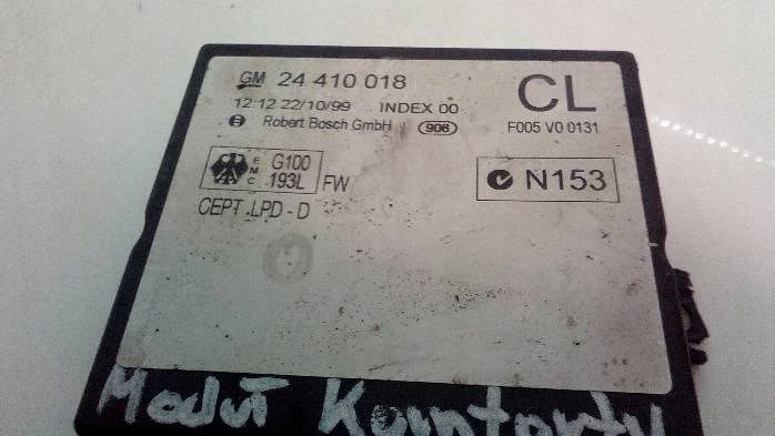 фото №6, Модуль комфорта opel zafira a 24410018