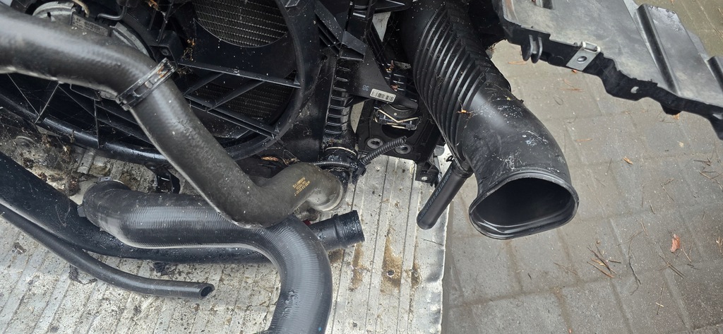 фото №15, Усилитель pas радиатор vw touareg i 7l lift 06-10 3.0 tdi автоматическая коробка передач