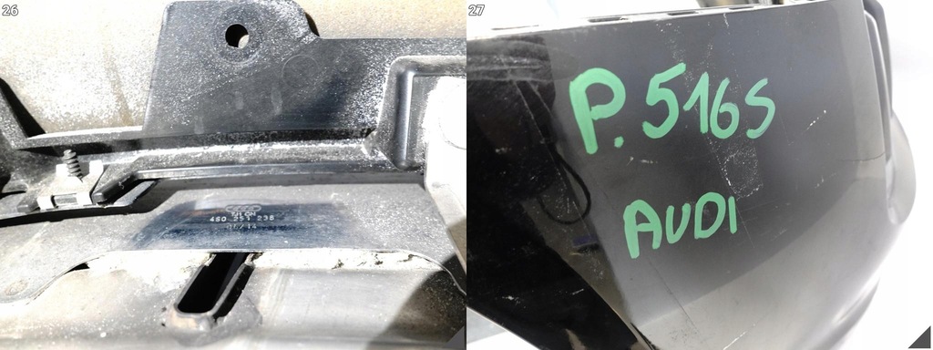 фото №12, Audi r8 4s0 ii 15-19 карбон бампер + спойлер дифузор + вихлопи задня задній