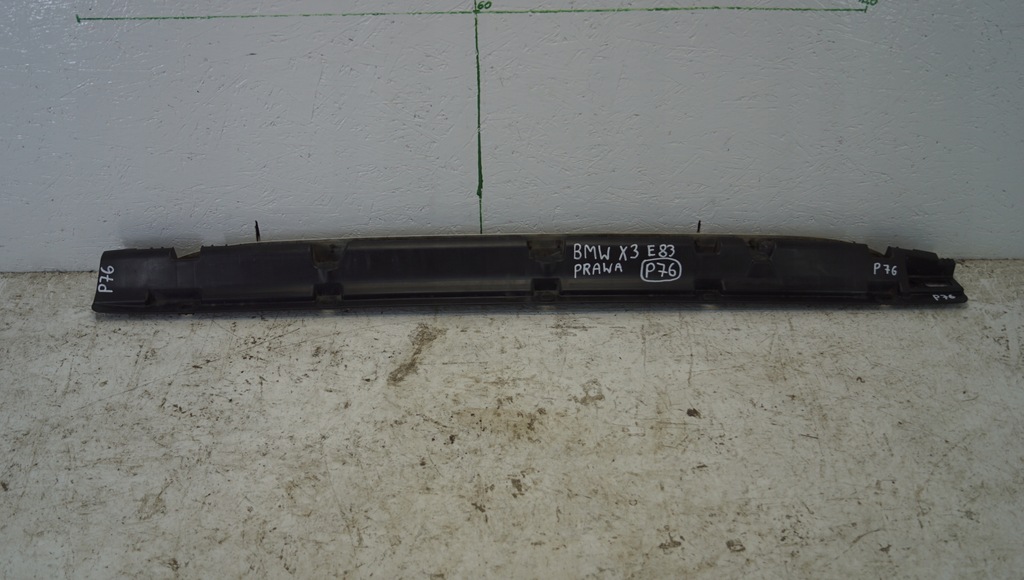 фото №15, Порог молдинг порог правая bmw x3 e83 3401010