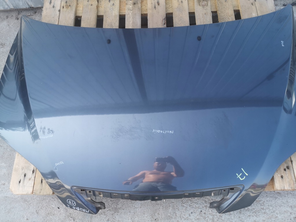 фото №7, Капот крышка двигателя mazda ii 2 dy 03-07