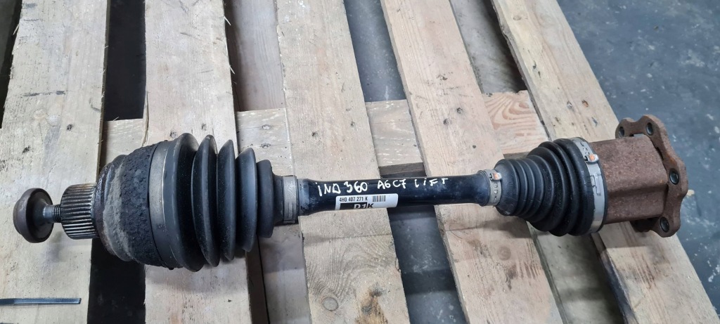 A6 c7 4g рестайлінг  привідний вал półośka ліва права 2.0 tdi 4h0407271k Недорого