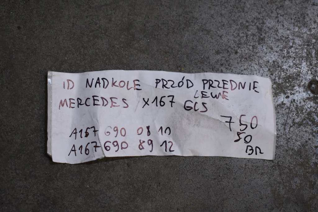 фото №8, Idealne подкрылок перед передние левая mercedes x167 gls 1