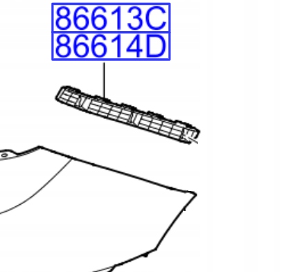 фото №1, Кронштейн бампера задня правий hyundai ix35 2013-15