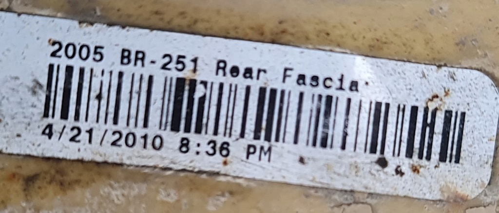 фото №10, Бампер задний задняя 197 pod pdc mercedes r-kl w251