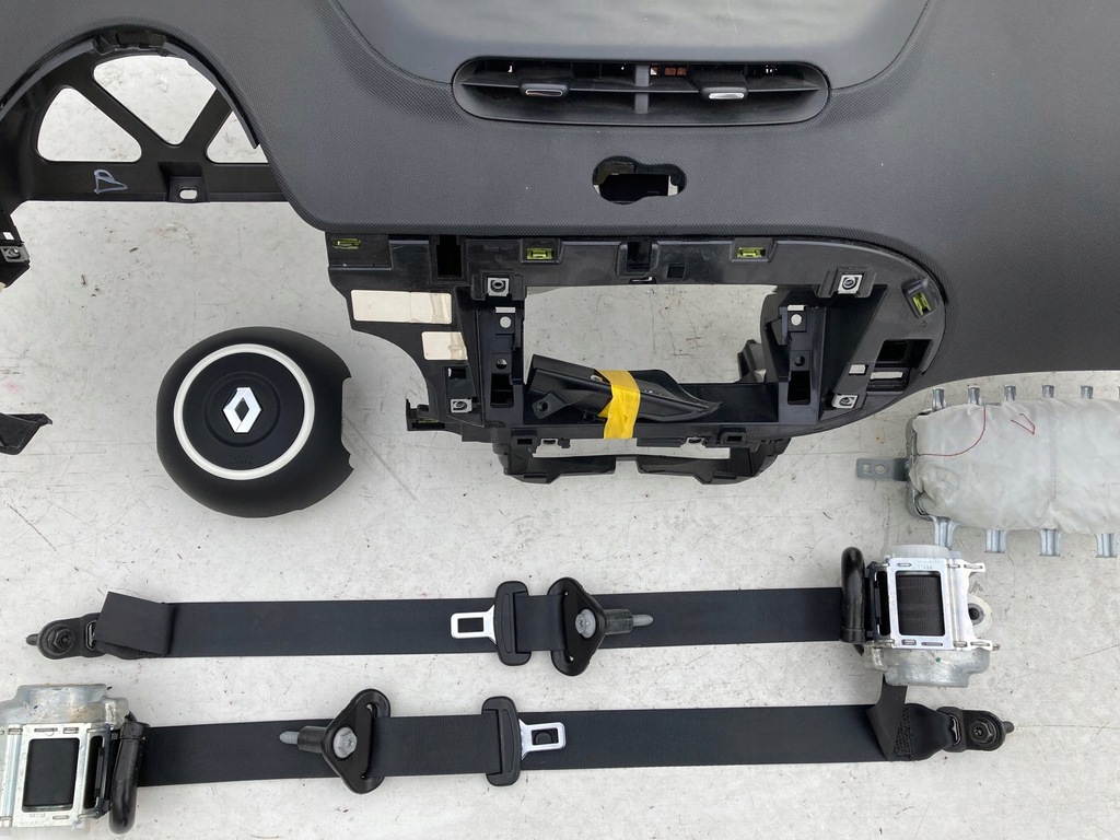 фото №5, Renault twingo 3 приборная панель приборная панель консоль подушки безопасности pas