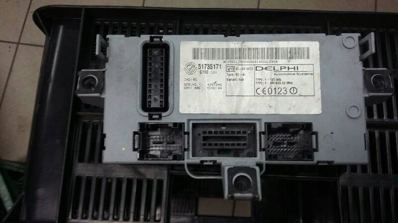 фото №1, Модуль fiat punto 51735171