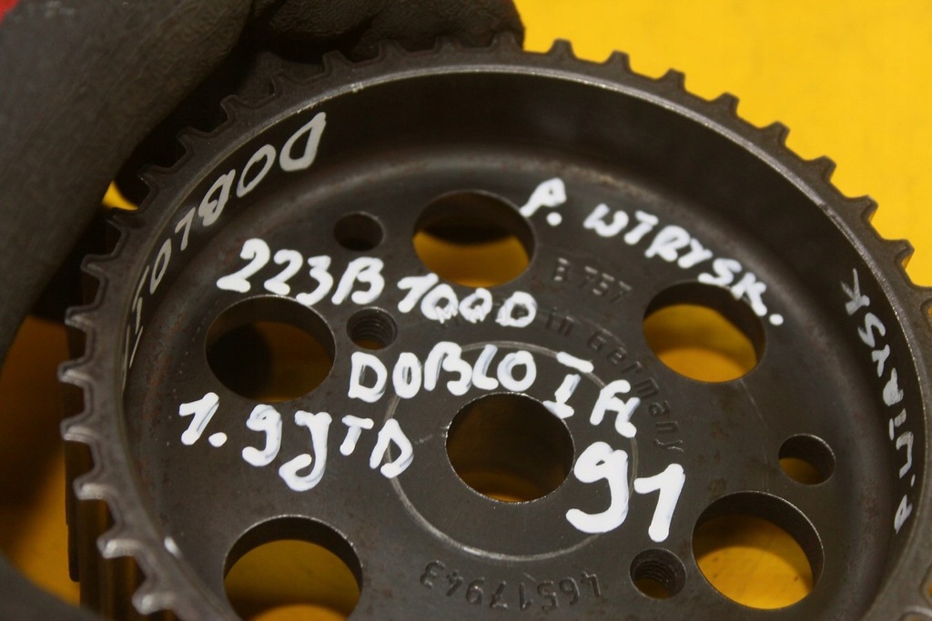 фото №6, Колесо розподільного валу doblo brawo 1.9 jtd 46517943