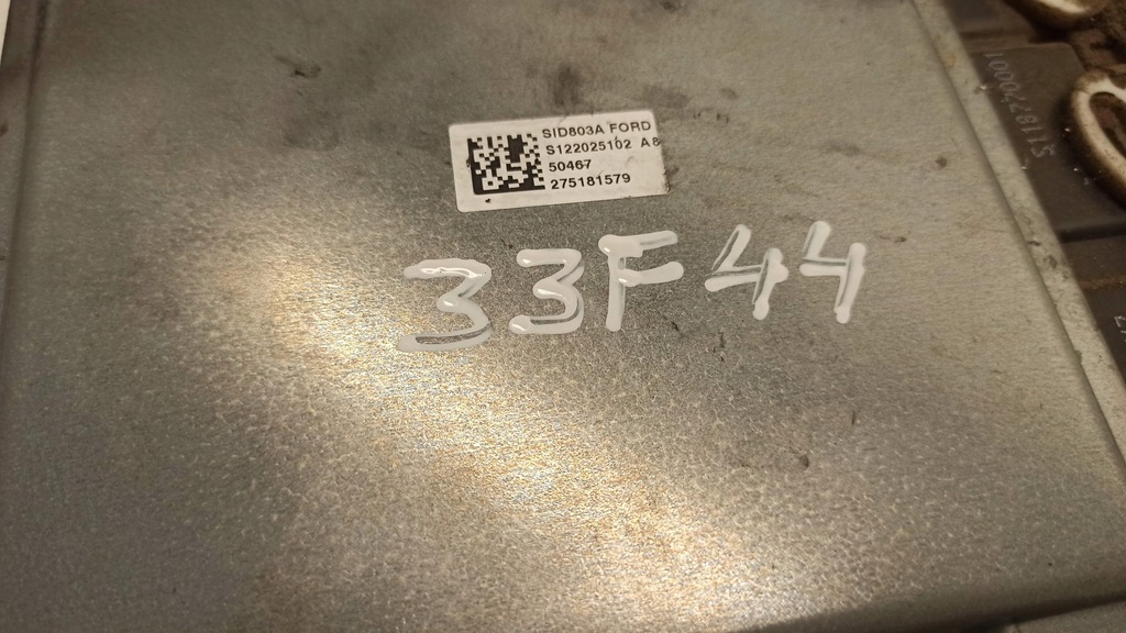 фото №8, Бортовий комп'ютер блок керування 5ws40328c-t d1.h volvo c30 v50 30744704 роз'єми sid803a