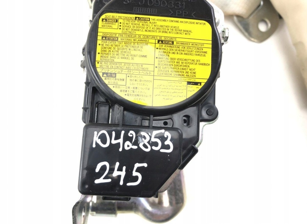 7322030a30a0 ремінь безпеки перед ліве lexus gs iv Зі Шроту