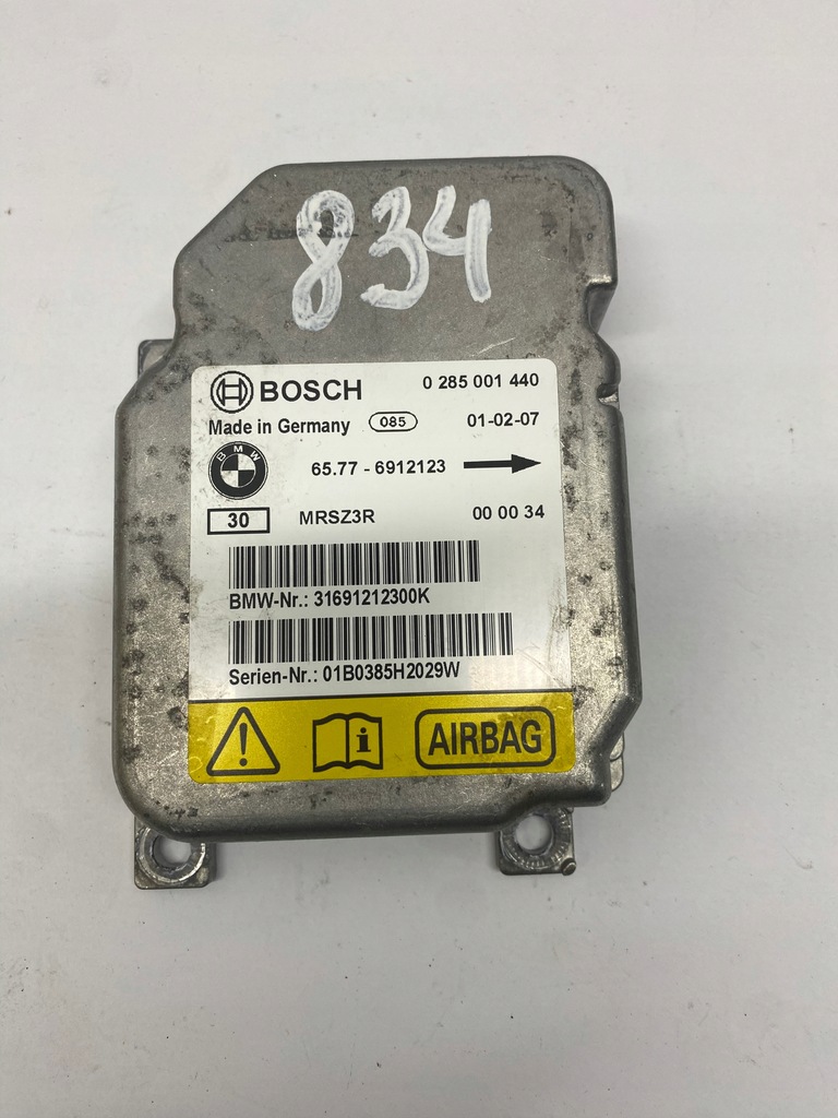 фото №1, Модуль подушка безпеки bmw оригінальний номер 0285001440
