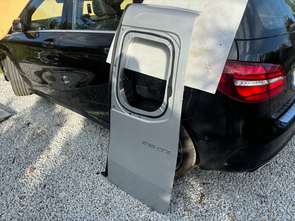 фото №3, Mercedes citan 415 renault kangoo ii дверь правый задняя правое задние крышка багажника