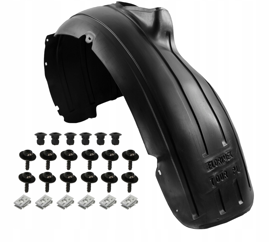 фото №1, Подкрылок vw touran 2003-2010 перед левая + клипсы