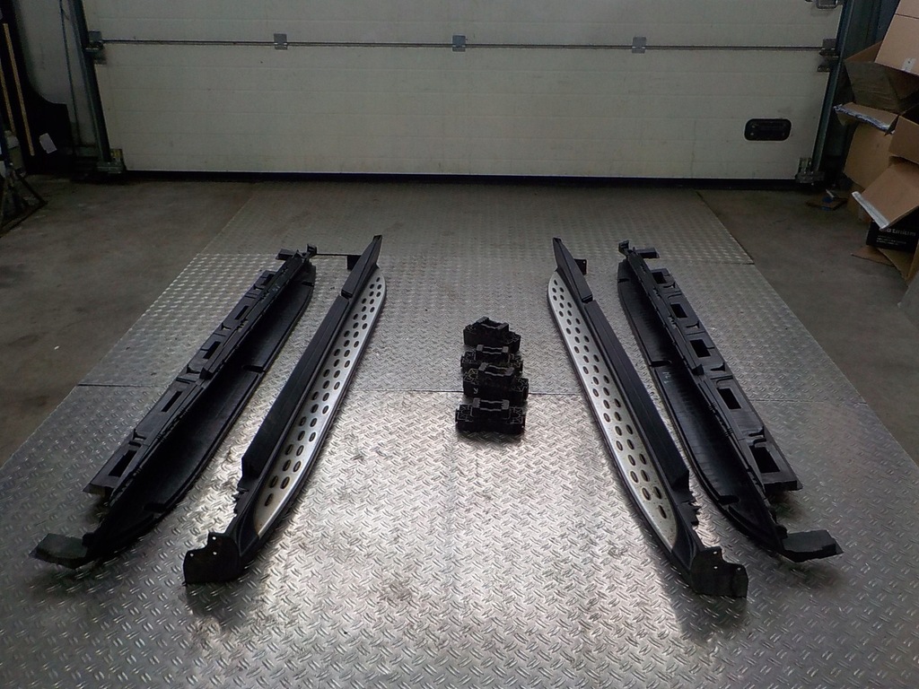 фото №1, Mercedes ml166 11-15 молдинг накладки порогові комплект