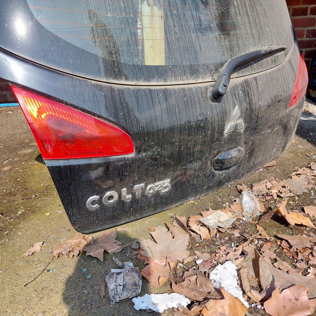 фото №5, Mitsubishi colt vi 6 кришка багажника задня багажника czarna