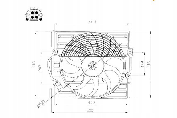 фото №10, Вентилятор радиатора [nrf]