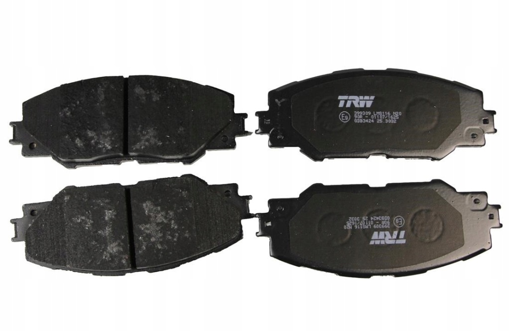 фото №8, Гальмівні колодки ham. toyota p. rav4 iii 06- trw gdb3424