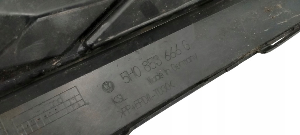 фото №8, 5h0853666g vw golf viii 8 решётка радиатора решётка бампера правая передняя правый перед