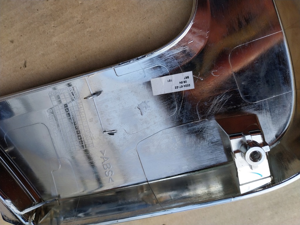 фото №16, Mitsubishi eclipse cross lift левый хром бампера 2020r