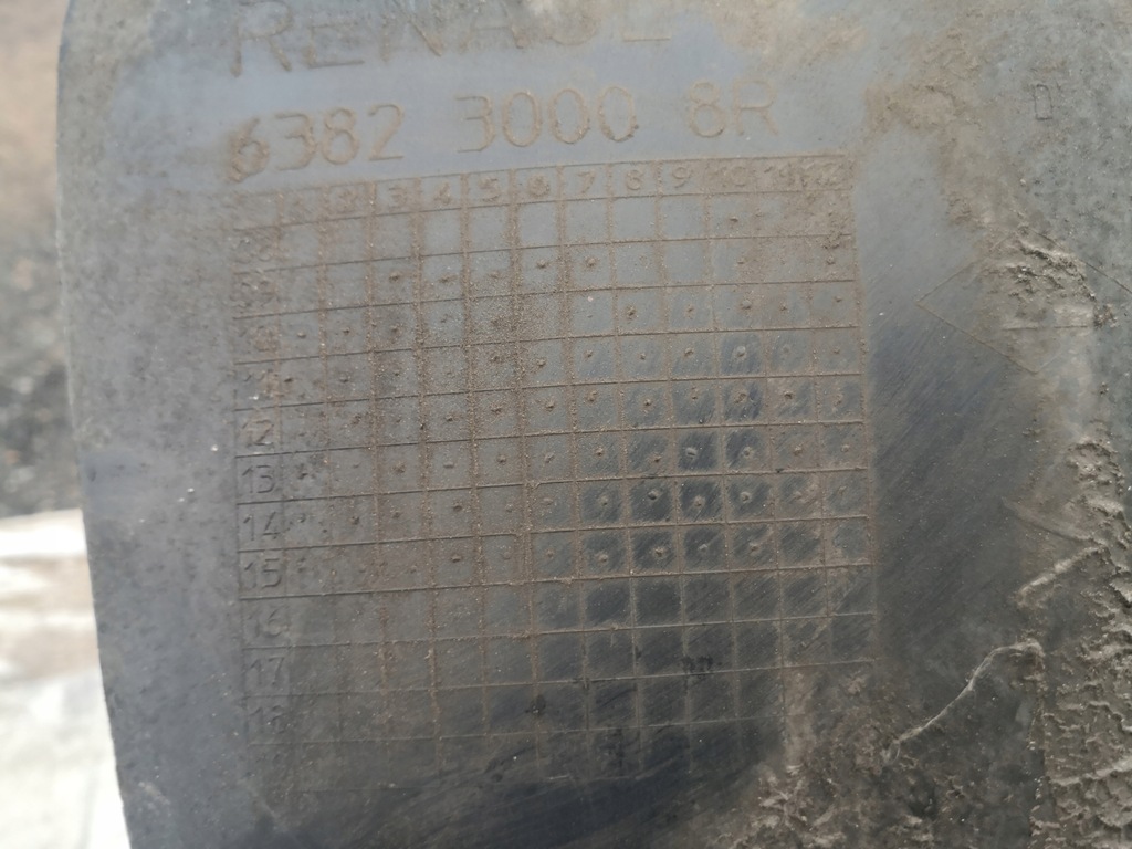 фото №4, Підкрилок лівий перед частина задня renault master iii