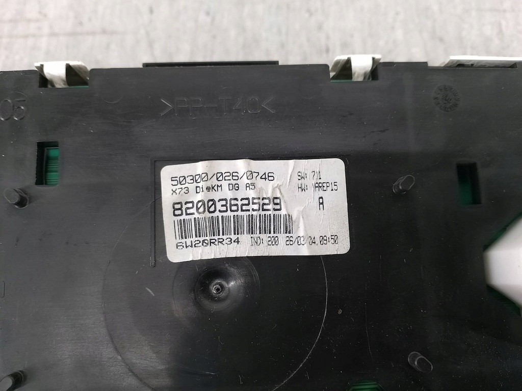 фото №6, Счетчик renault vel satis 8200362529 8200029616 5514000062 2.2 dci