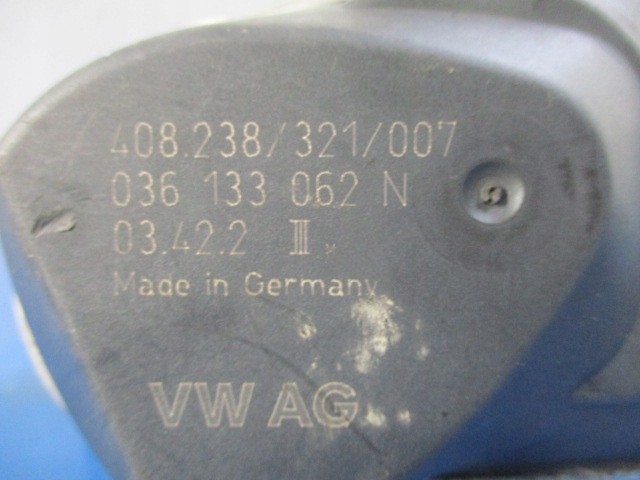 фото №6, Polo ibiza fabia 1.2 дросельна заслінка 036133062n