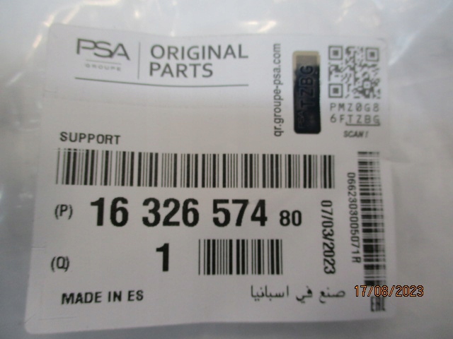 фото №12, Citroen berlingo iv кронштейн протитуманної фари ліва