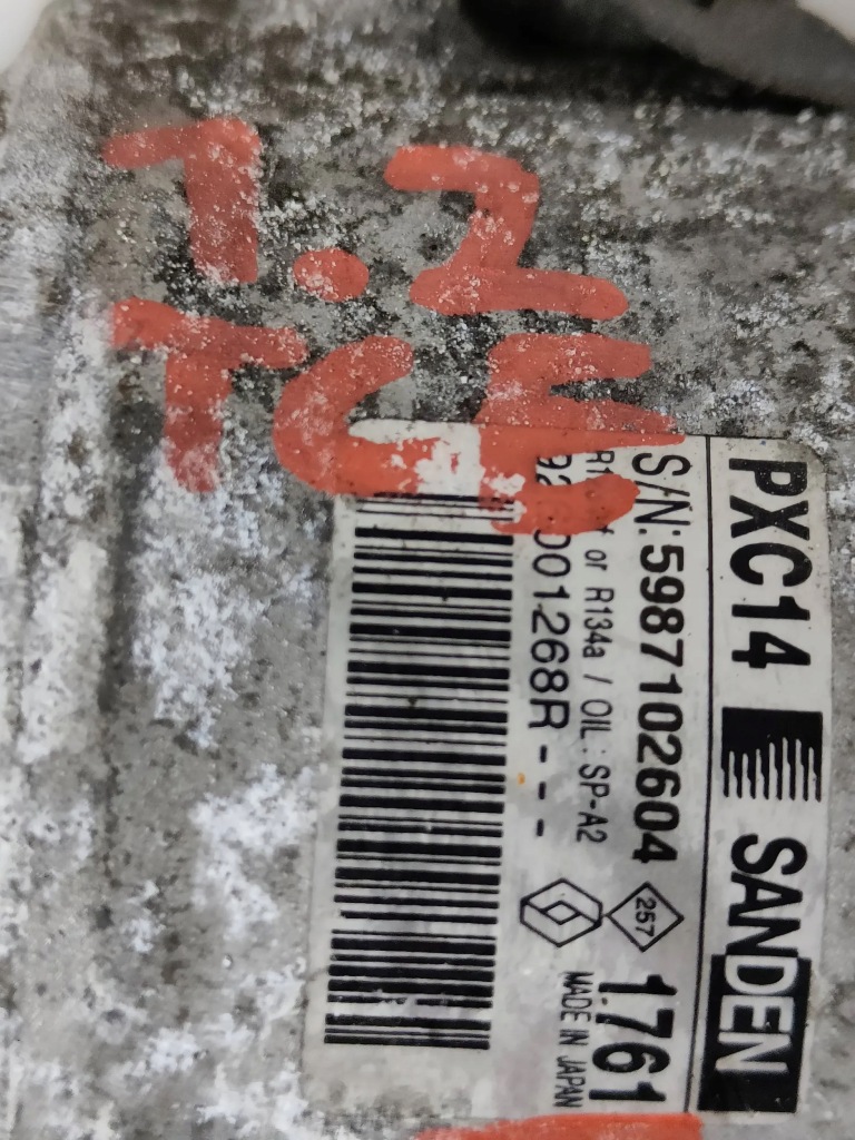 фото №5, Renault megane iv scenic 4 1.2 tce 1.6 dci компресор компресор кондиціонера