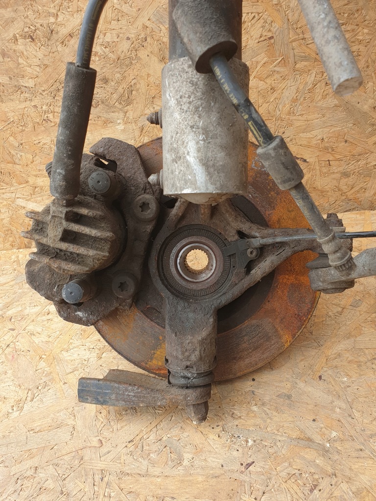 фото №7, Citroen c4 picasso поворотный кулак амортизационная стойка правый перед