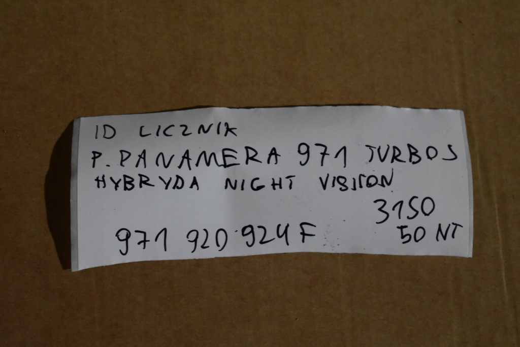 фото №5, Idealny счетчик porsche panamera 971 turbo s гибрид ночь vision 1 9