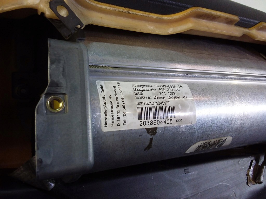 фото №7, Mercedes c w203 lift панель приладів приладова 2036800187