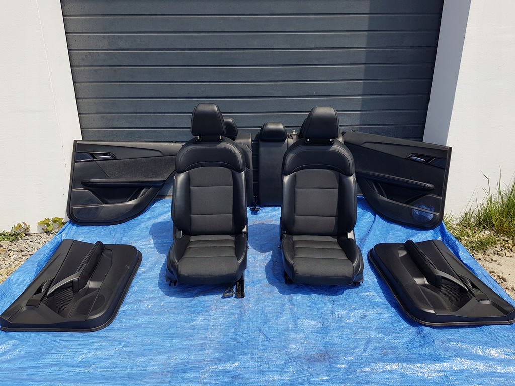 фото №1, Mg 4 eh32 сиденья обшивки комплект обивка заднее сиденье skórawnętrze