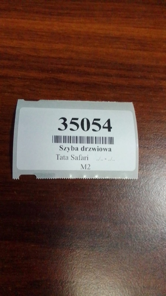 фото №5, Tata safari стекло дверь правый перед